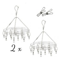 2 X BETTINA Metal Sock hanger