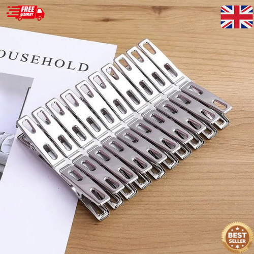 20pcs stainless steel clothes - stainless,