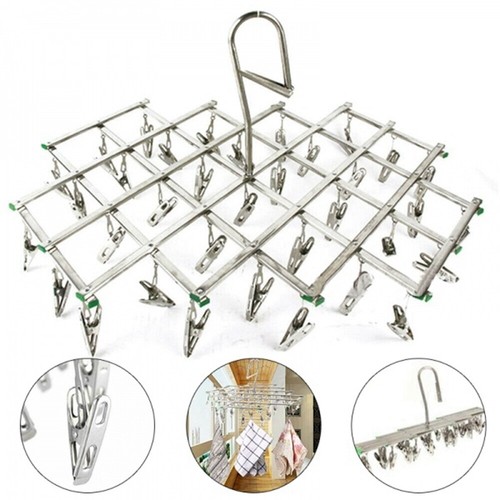 Stainless metal laundry hanger - metal,