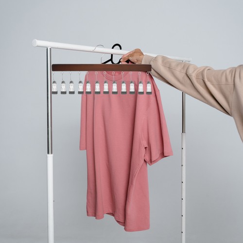 Clothes clip hanger - hanger, coat
