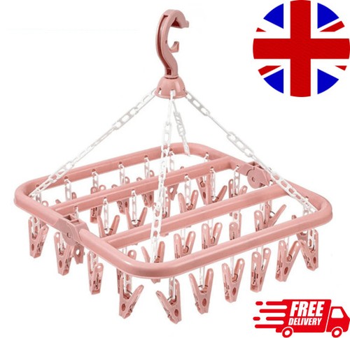 Clip foldable sock - 32-clip, hanger