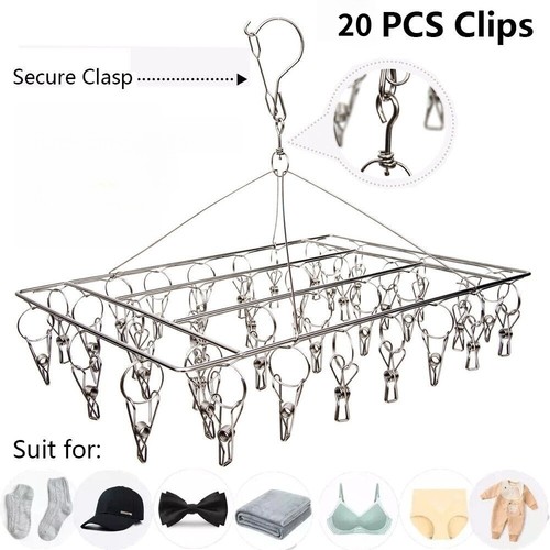 Folding sock dryer with - sock,