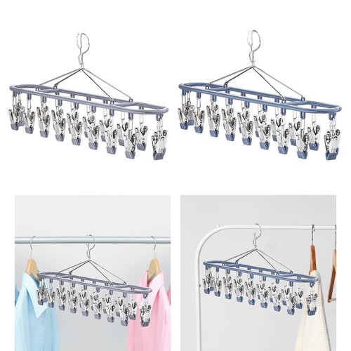 Sock hanger with clips - with, 18