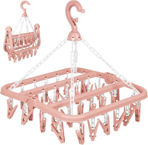 Clip foldable sock - sock, hanger
