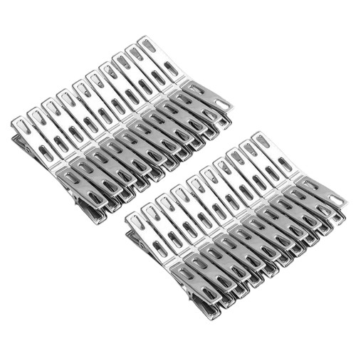 40pcs stainless steel clothes - 40pcs,