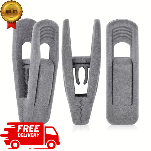 50pcs velvet hanger clips - 30/50pcs,