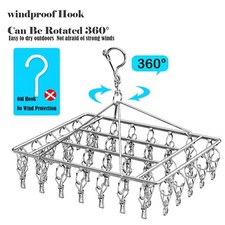 2PCS Square 40 clip stainless