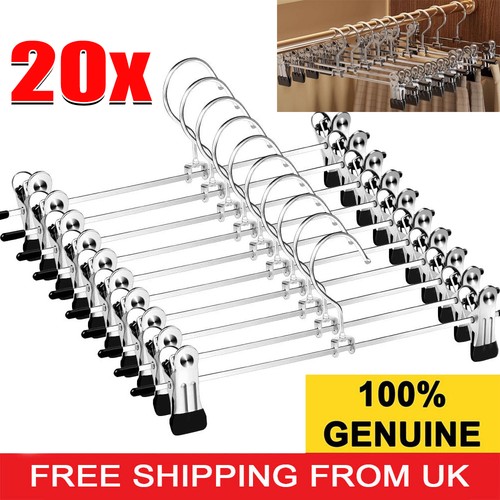 Metal trouser hangers - 30,